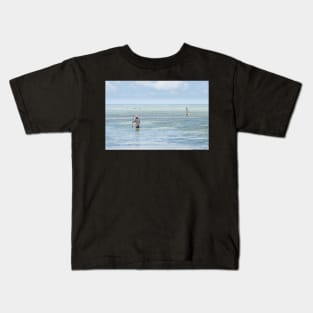 Matemwe spear fishing #2 Kids T-Shirt